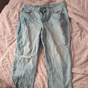 Old Navy Light Blue Straight Leg Jeans
